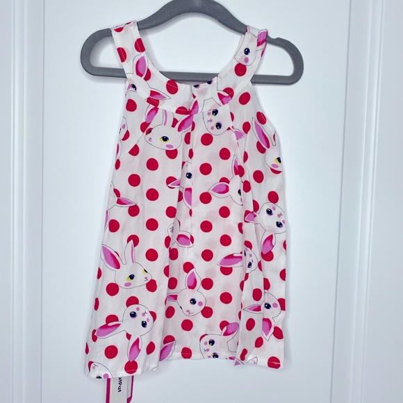 NWT Polka Dot Bunny Dress - Picture 4 of 4